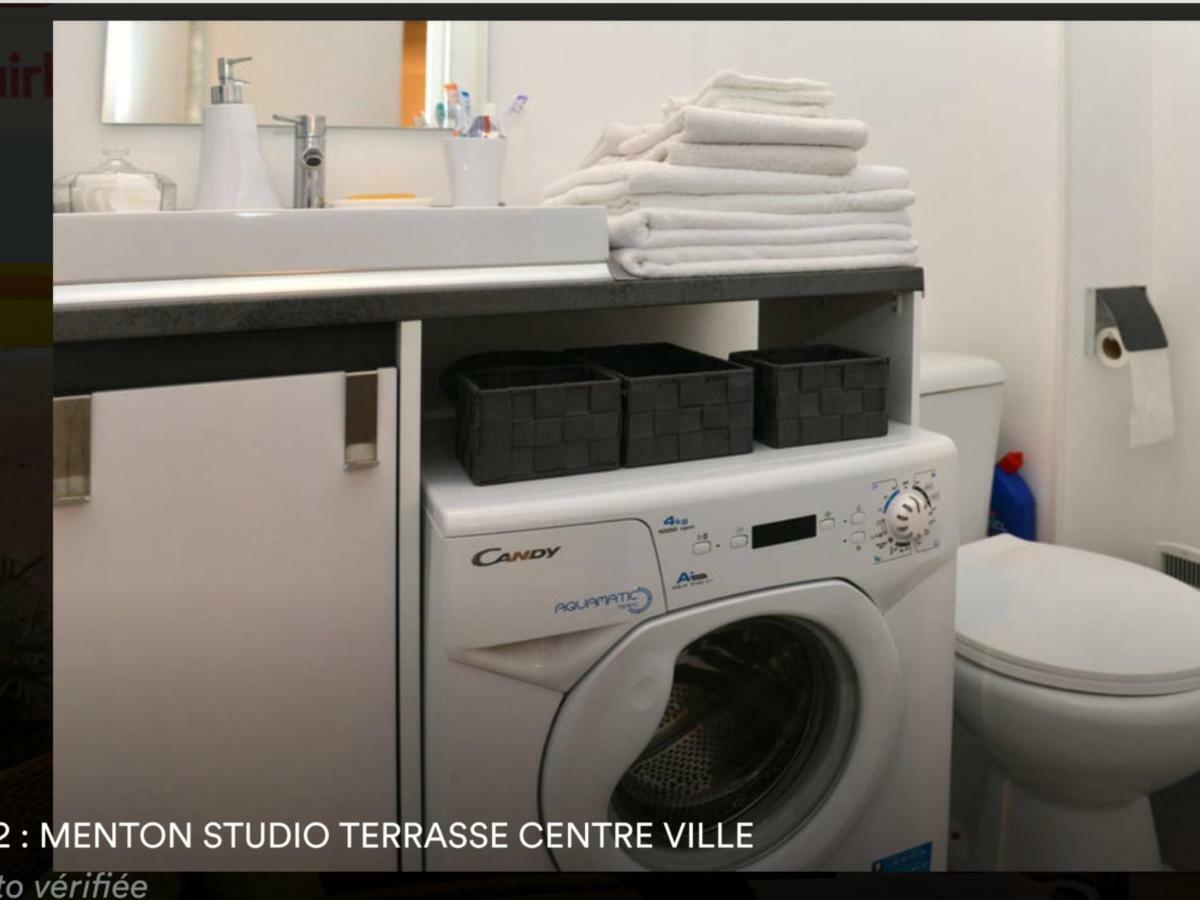 Appartement Cocon Centre Ville Menton Dış mekan fotoğraf
